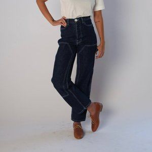 Jesse Kamm Patchfront Handy Pants - 4 - Dark Denim